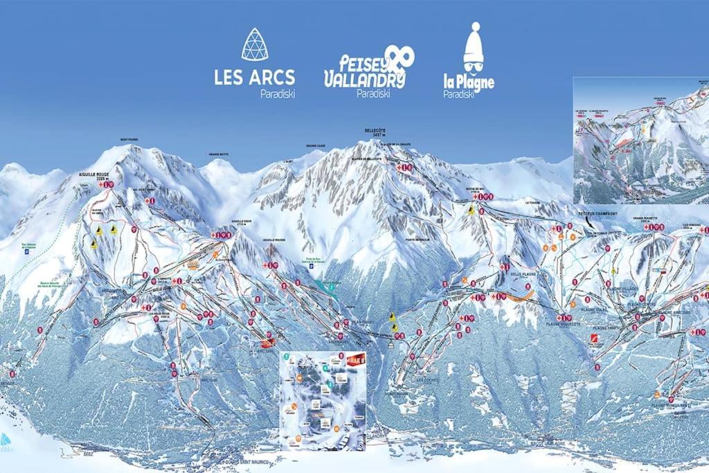 Residence Le Rami, Appartement 5 Personnes Ski Au Pied La Plagne Eksteriør bilde